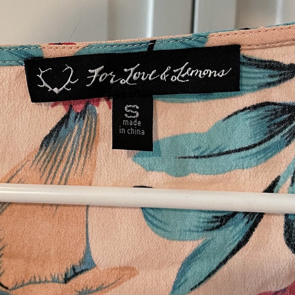 FOR LOVE AND LEMONS TOP - Picture 3 of 3